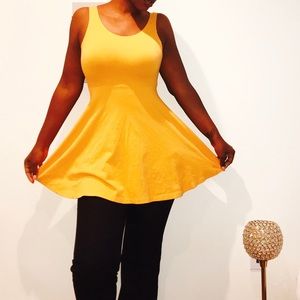 Tangarine tank tunic